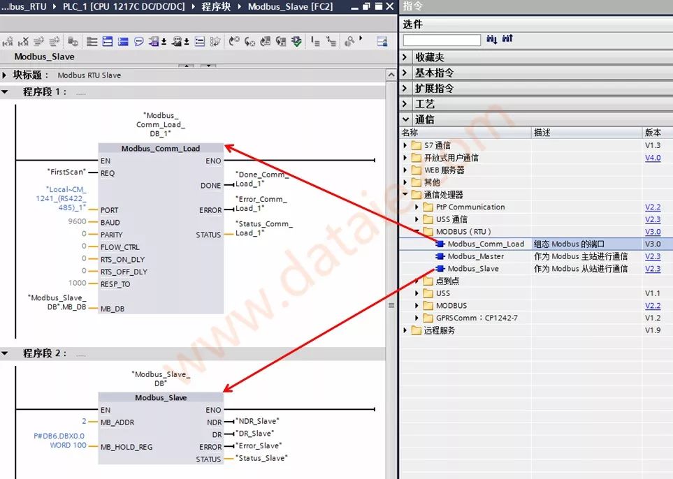 西门子1200PLC的Modbus（RTU）网络通信技术详解 (https://ic.work/) 工控技术 第22张