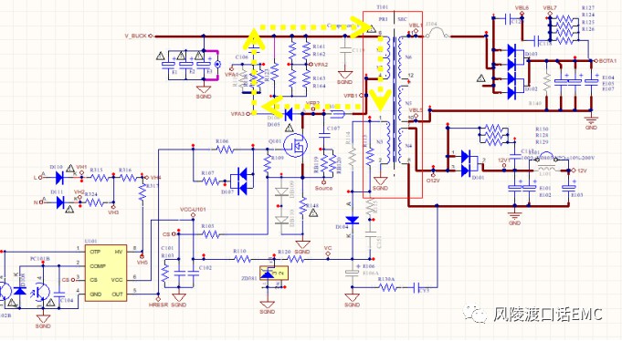 详细的反激式开关电源EMC调试设计方案 (https://ic.work/) 电源管理 第12张
