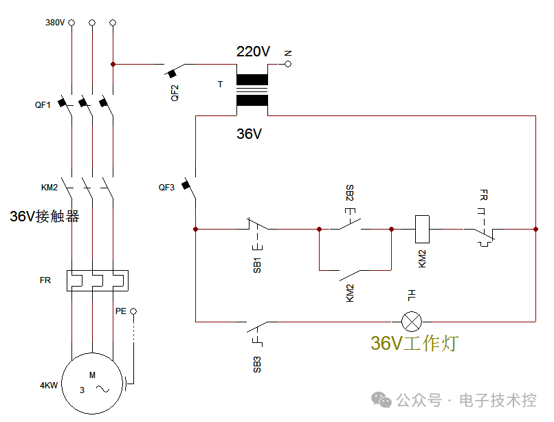 精简电机启停电路故障处理，安全电压控制，快速解决常见问题。 (https://ic.work/) 触控感测 第1张