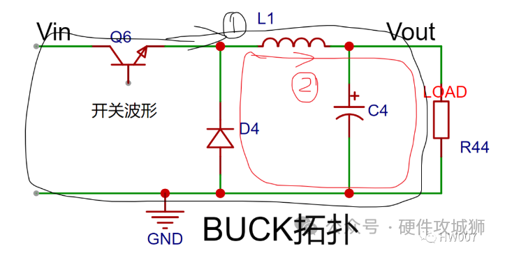 电源电路BUCK工作原理 (https://ic.work/) 电源管理 第3张