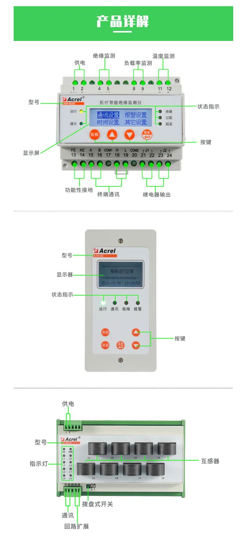 【产品中心】医用隔离电源绝缘监测装置 (https://ic.work/) 安全设备 第5张