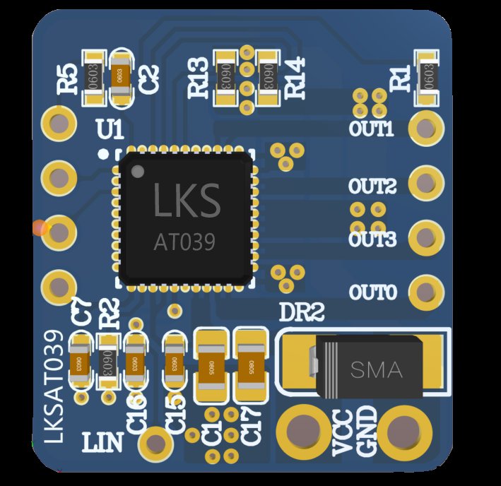 凌鸥创芯发布汽车电子专用MCU LKS32AT039PXL5G6Q9B，小巧高效。 (https://ic.work/) 汽车电子 第1张