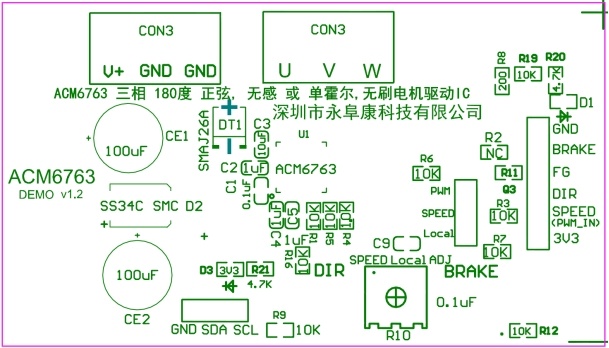 内置MOS全集成三相直流无刷电机BLDC驱动芯片方案 (https://ic.work/) 产业洞察 第15张