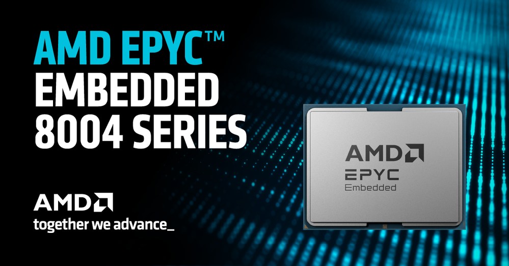 AMD 面向嵌入式系统推出高能效 EPYC 嵌入式 8004 系列 (https://ic.work/) 产业洞察 第1张