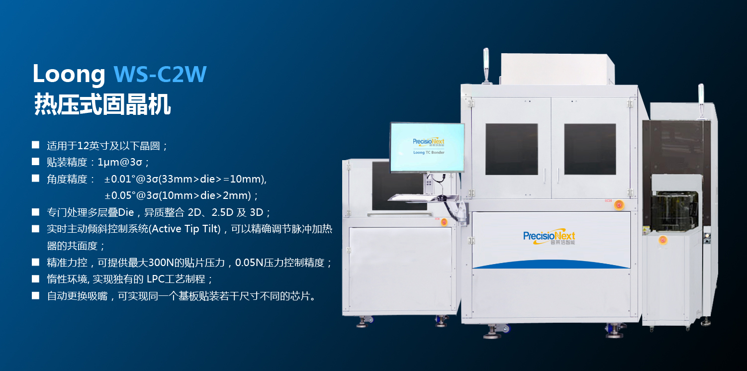 普莱信发布Loong系列TCB封装设备，重磅新品，引领先进封装技术。 (https://ic.work/) 国产动态 第3张