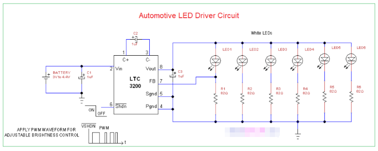 SG3525A白光LED 10W PWM驱动电路，简洁高效，吸引你深入了解。 (https://ic.work/) 工控技术 第4张