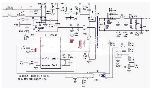 六款简单的开关电源电路设计原理图分析 (https://ic.work/) 产业洞察 第6张