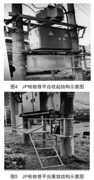 10kV线路配电变压器JP柜折叠式检修平台装置的研发与应用 (https://ic.work/) 工控技术 第3张