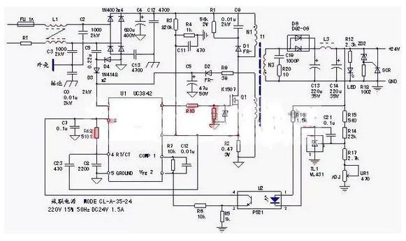 汇总六款简单的开关电源电路设计原理图 (https://ic.work/) 产业洞察 第6张