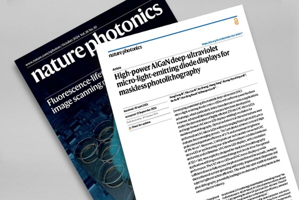 思坦科技助力深紫外Micro-LED显示无掩膜光刻技术荣登Nature Photonics (https://ic.work/) 产业洞察 第1张