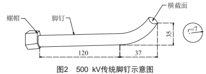 一种适用于高压输电线路的新型防坠脚钉的研制 (https://ic.work/) 工控技术 第3张