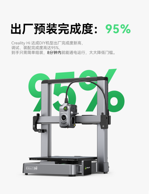 创想三维Creality Hi Combo重磅上市 多色3D打印新选择 (https://ic.work/) 产业洞察 第7张