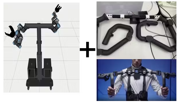 高速动作捕捉控制器到遥控机器人——利用Exoskeleton在ROS中快速控制UR5双臂 (https://ic.work/) 工控技术 第2张