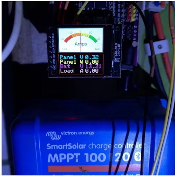 如何将Victron MPPT充电控制器的数据快照通过短信发送到手机的项目 (https://ic.work/) 工控技术 第1张